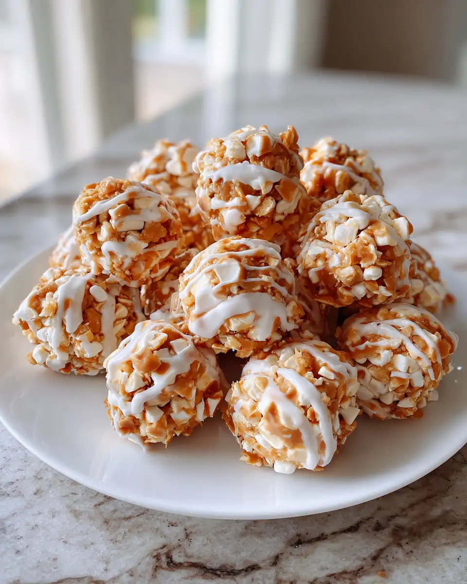 Irresistible Marshmallow Caramel Crunch Balls Recipe You Need to Try - Featured Image
