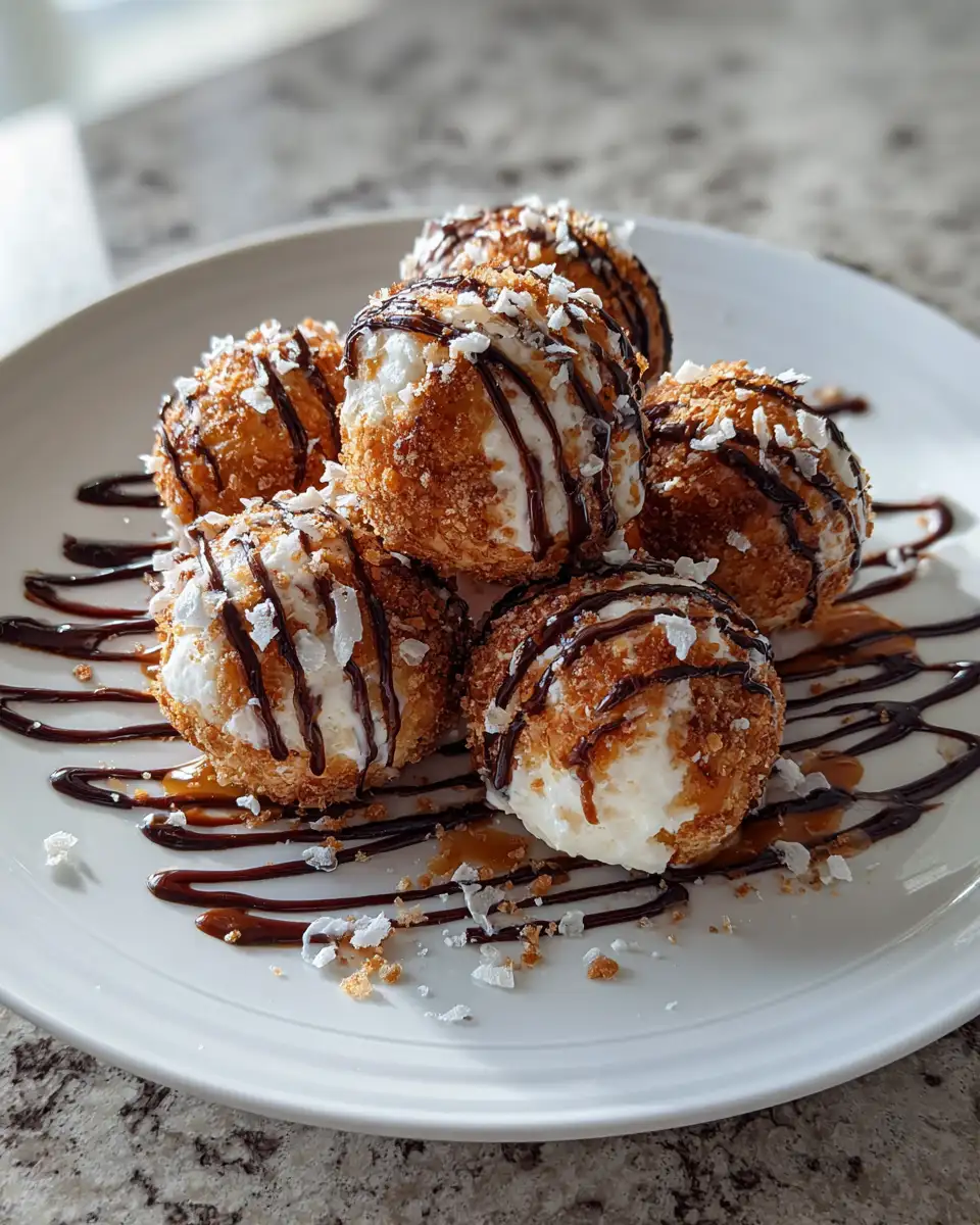 Final dish - Irresistible Marshmallow Caramel Crunch Balls Recipe You Need to Try