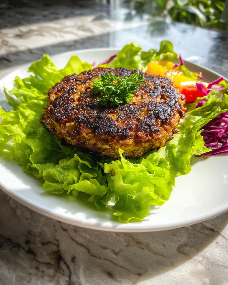 Final dish - Oven Baked Cabbage Burgers That Will Change Your Dinner Game