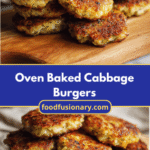 Oven Baked Cabbage Burgers That Will Change Your Dinner Game