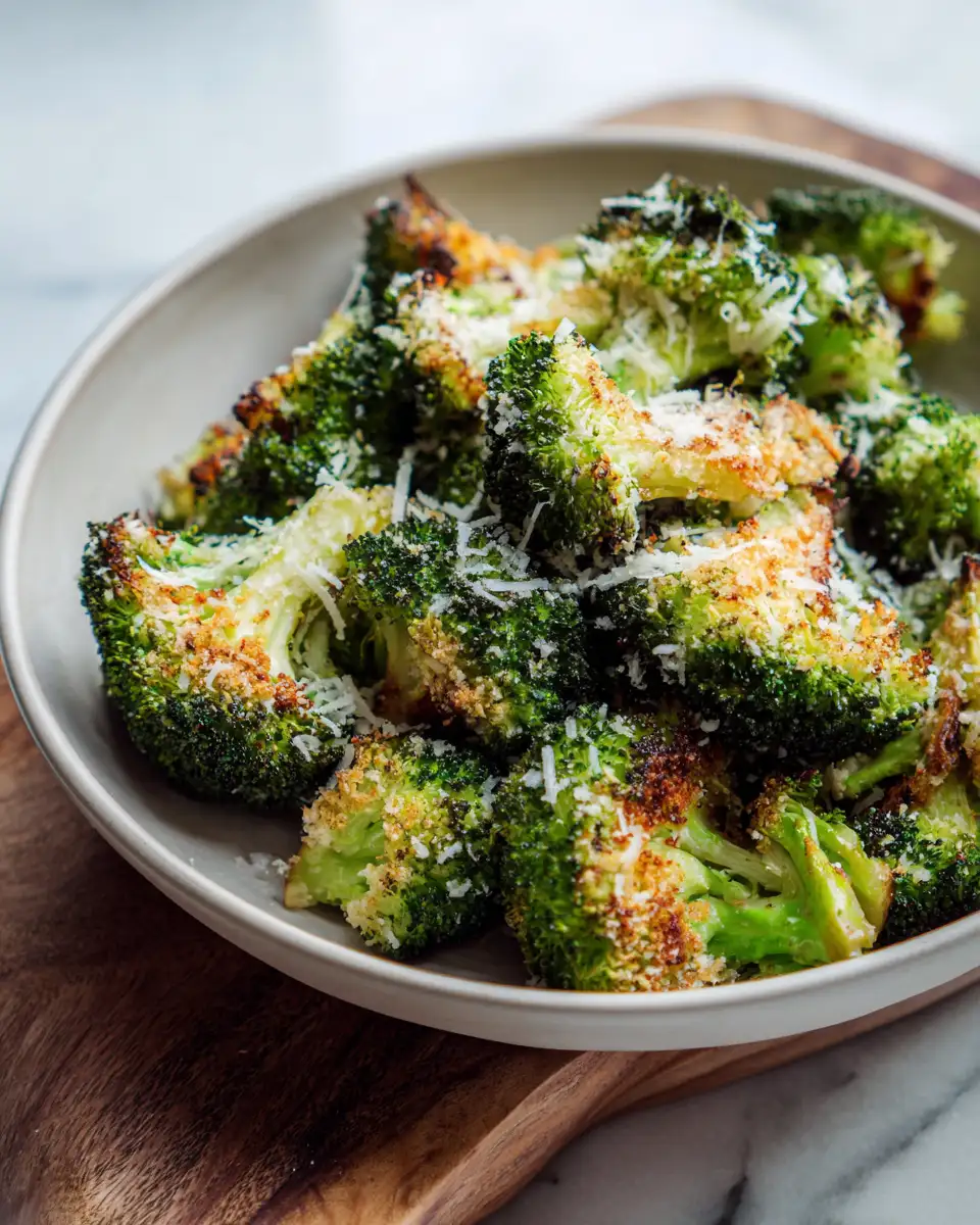 Crispy Parmesan Roasted Broccoli Recipe You Need to Try - Featured Image
