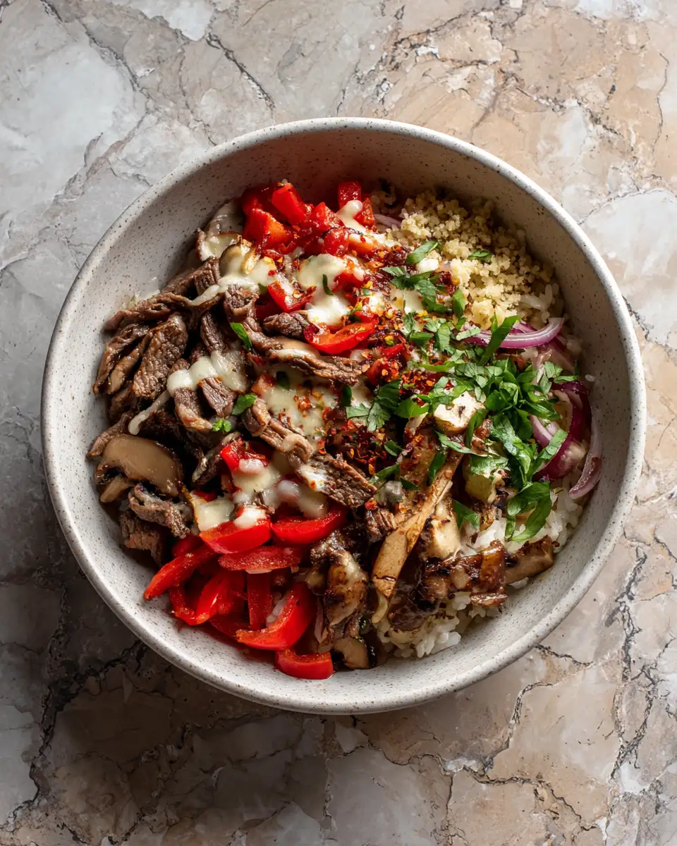 Ultimate Philly Cheesesteak Bowl Recipe for a Flavor-Packed Meal - Featured Image