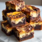 Decadent Pumpkin Cheesecake Swirl Brownies You Have to Try - Featured Image