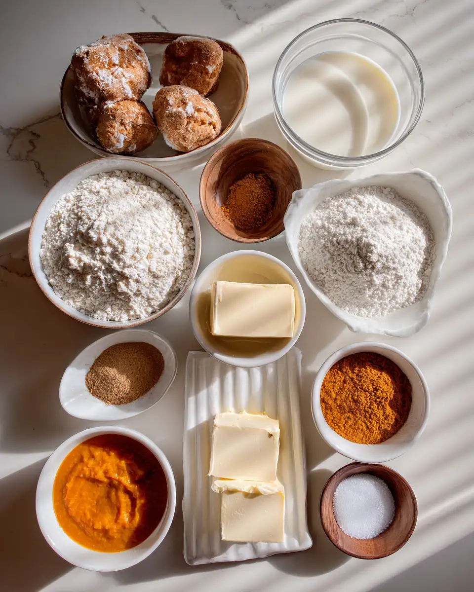 Ingredients for Irresistible Pumpkin Cinnamon Monkey Bread Recipe You Have to Try