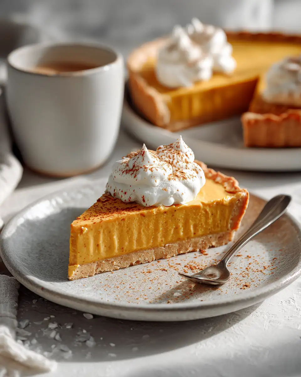 Final dish - Irresistible Pumpkin Cream Pie Recipe That Will Steal the Show