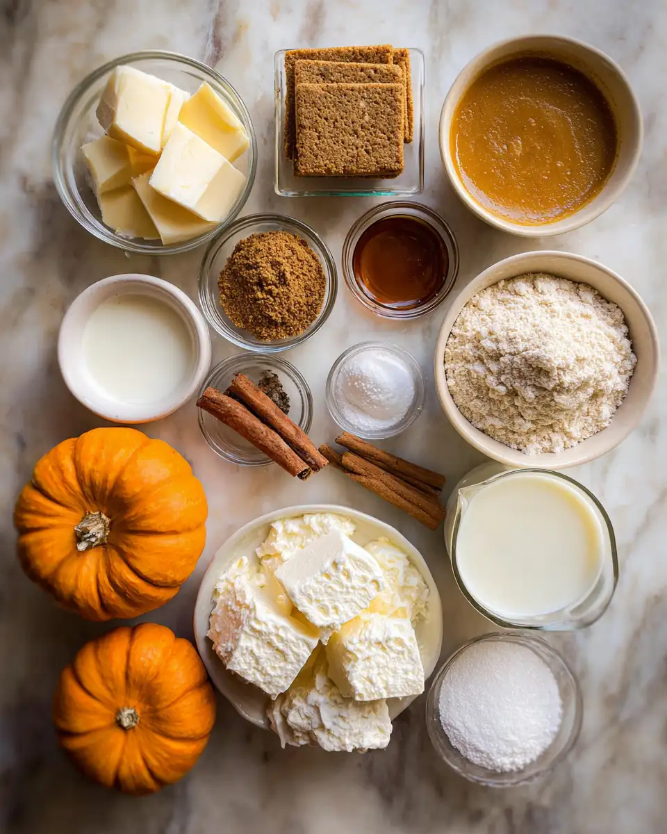 Ingredients for Irresistible Pumpkin Cream Pie Recipe That Will Steal the Show