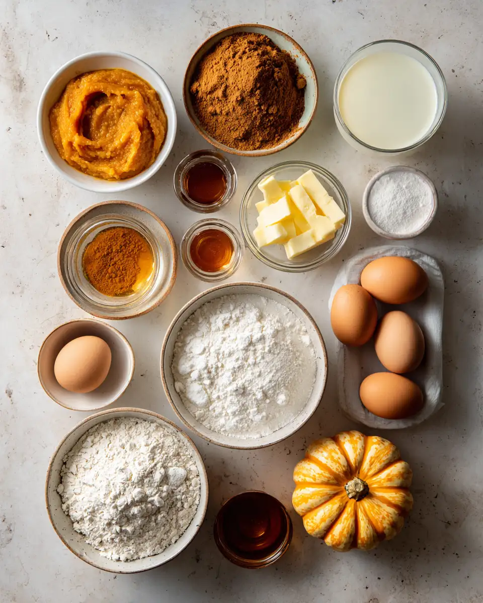 Ingredients for Irresistible Pumpkin Honey Bun Cake Recipe You Need to Try