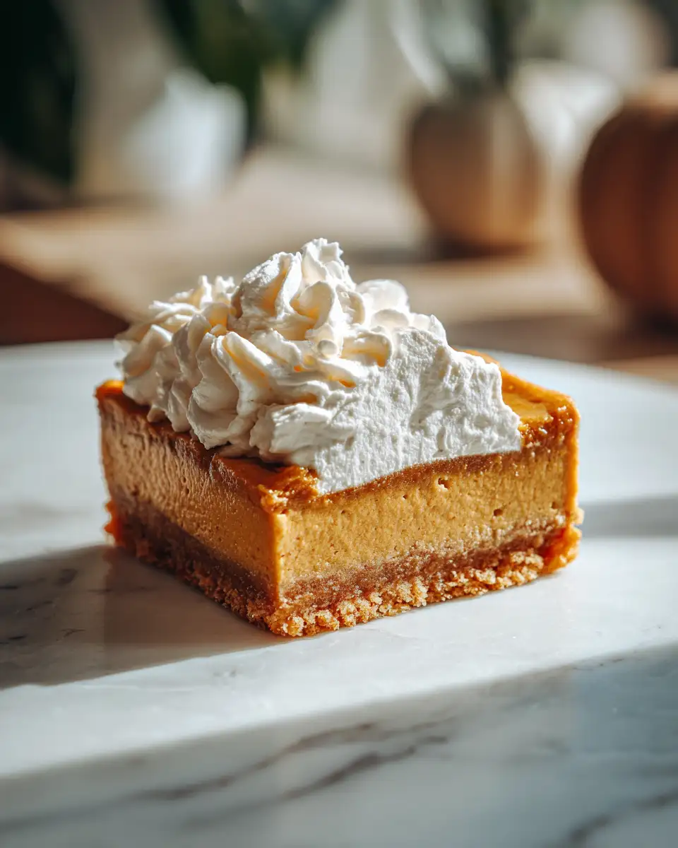 Irresistible Pumpkin Pie Bars That Will Steal the Show This Fall - Featured Image