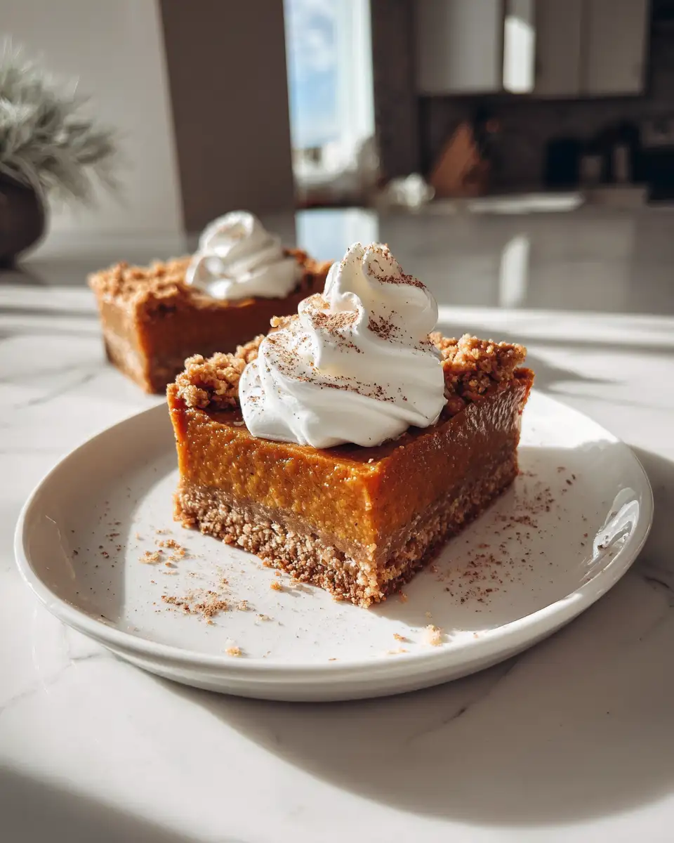 Final dish - Irresistible Pumpkin Pie Bars That Will Steal the Show This Fall