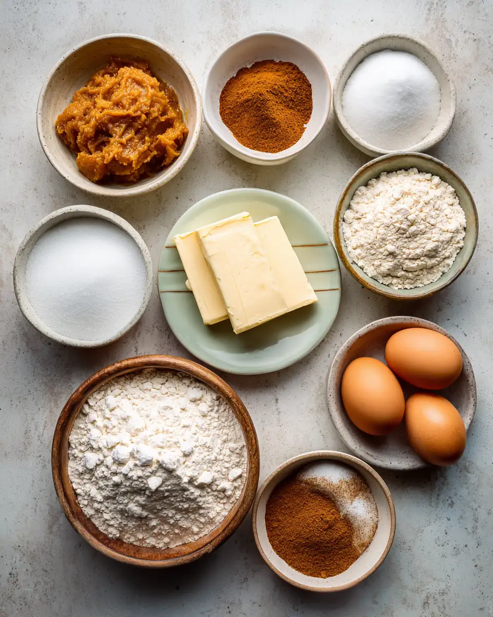 Ingredients for Irresistibly Soft Pumpkin Snickerdoodle Bars You Need to Try