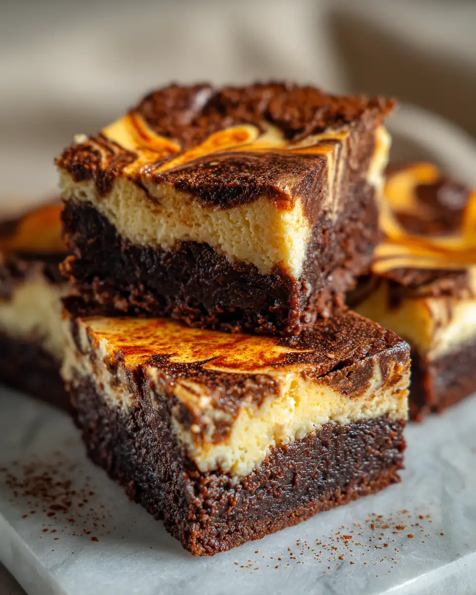Decadent Pumpkin Spice Cheesecake Brownies You Have to Try - Featured Image