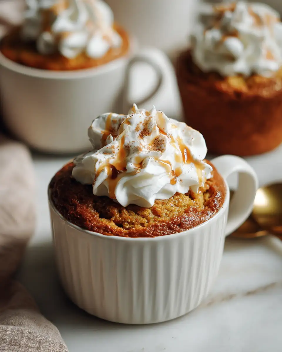 Irresistible Pumpkin Spice Mug Cake Recipe for Cozy Fall Moments - Featured Image
