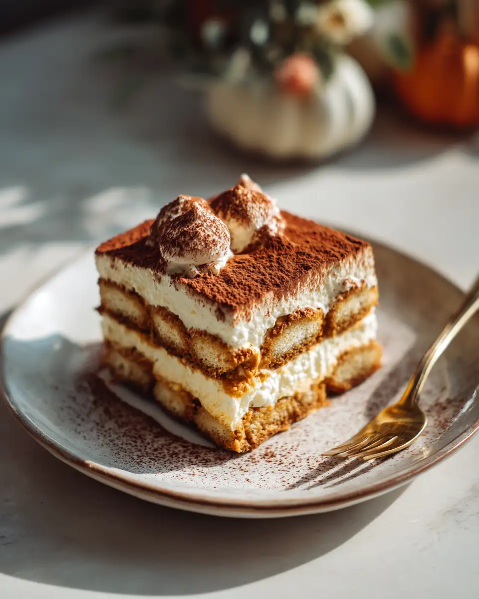 Indulge in the Creamy Delight of Pumpkin Tiramisu This Fall - Featured Image