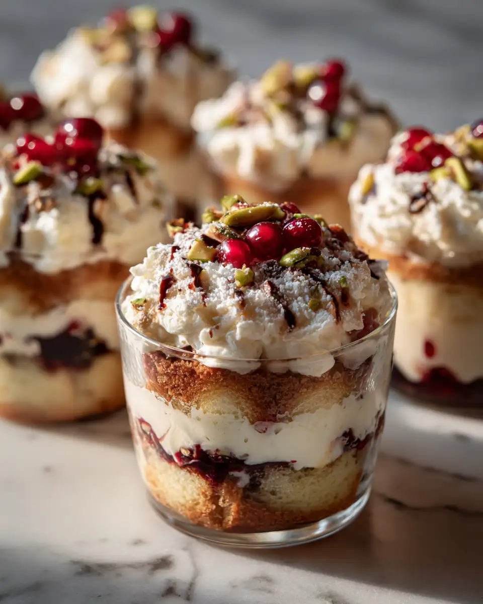 Final dish - Irresistible Recipe for Mini Christmas Trifles to Delight Your Holiday Table