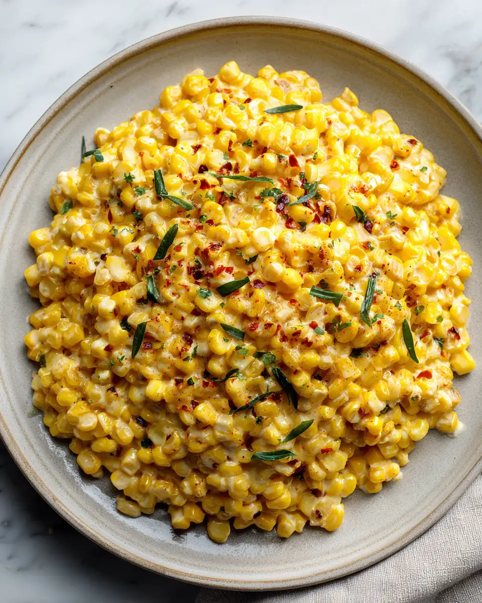 Final dish - Irresistible Roasted Garlic Creamed Corn Recipe You Need to Try