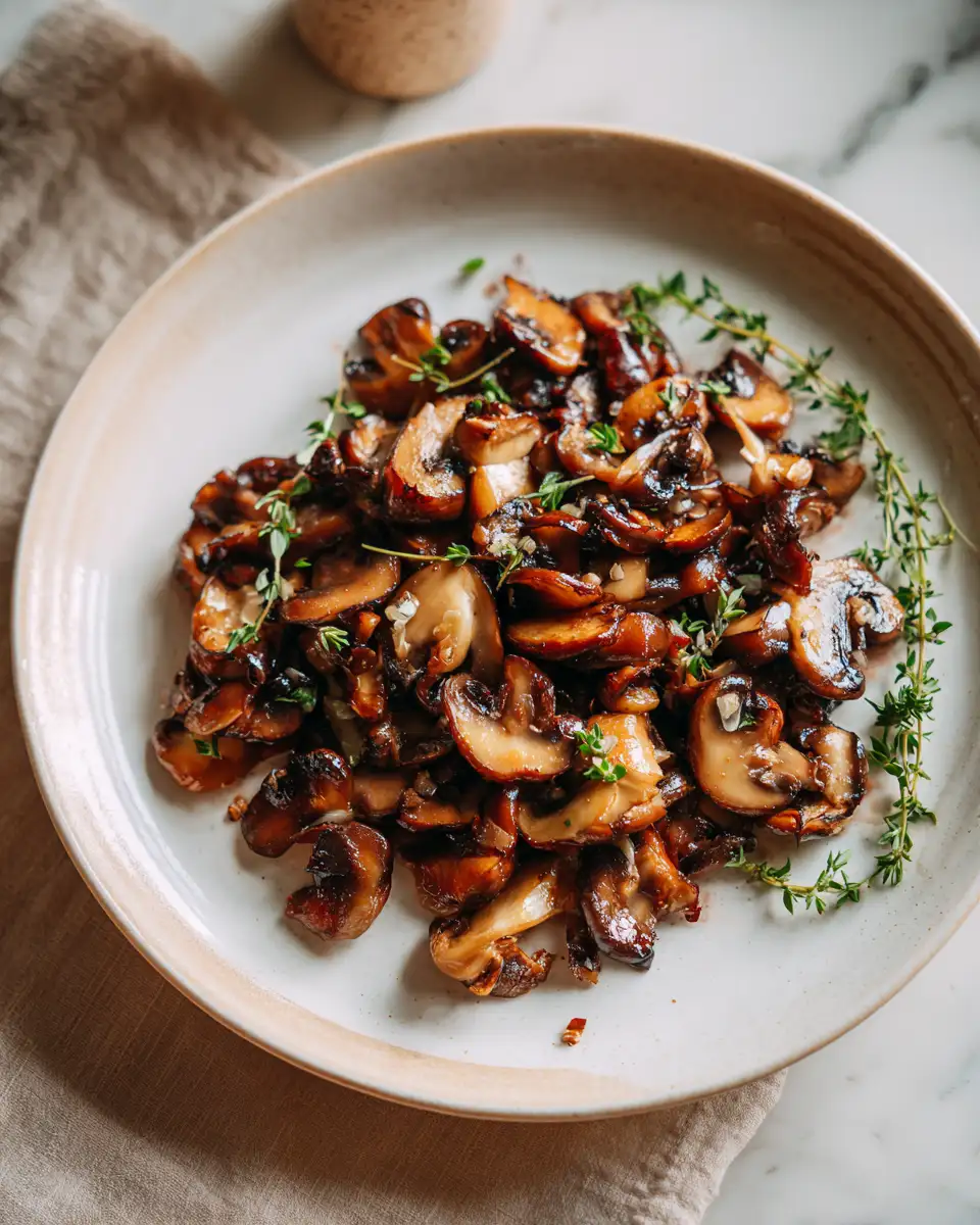 Final dish - Unlock Bold Flavors with the Ultimate Roasted Mushroom Blend
