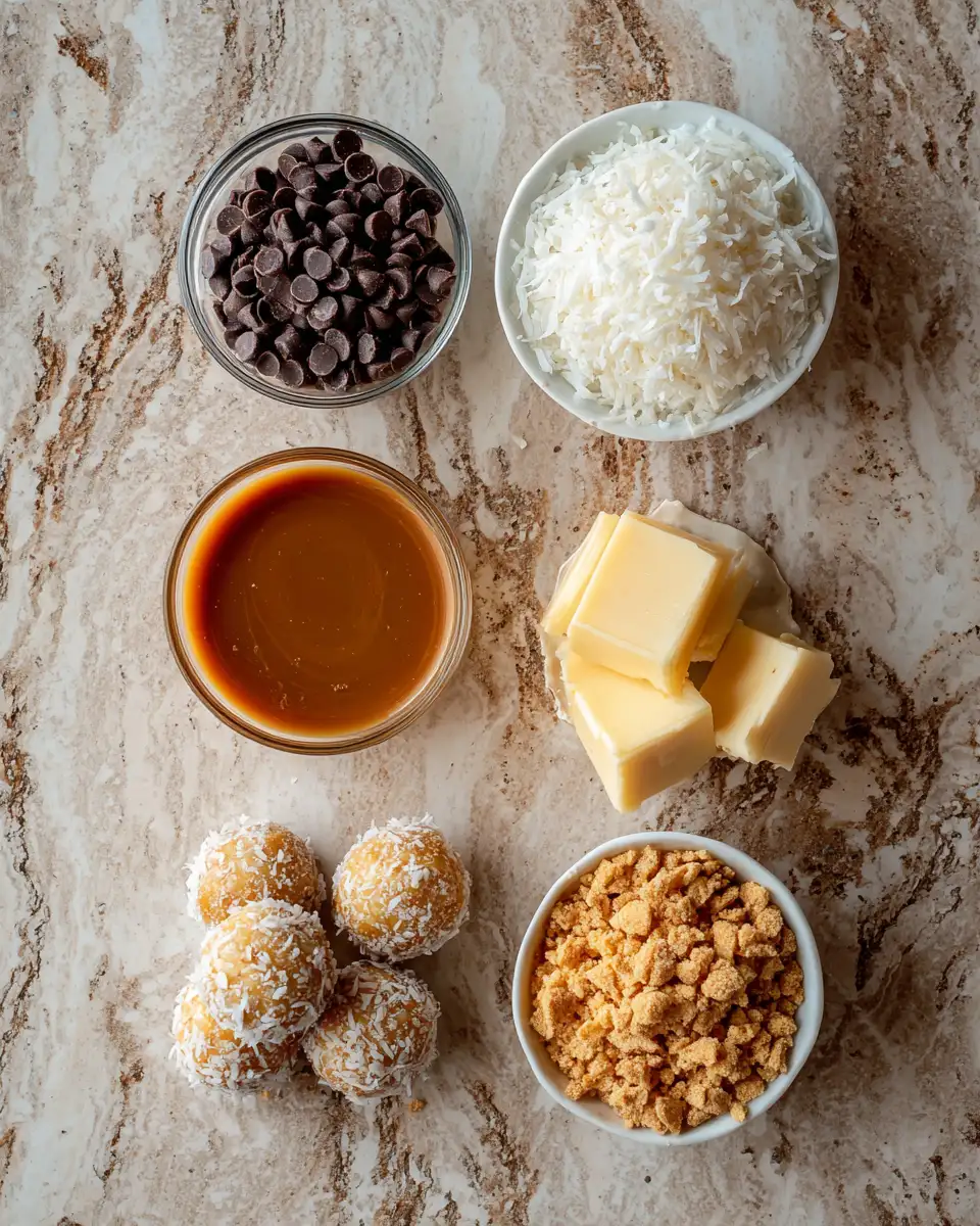 Ingredients for Indulge in the Irresistible Delight of Samoa Truffles
