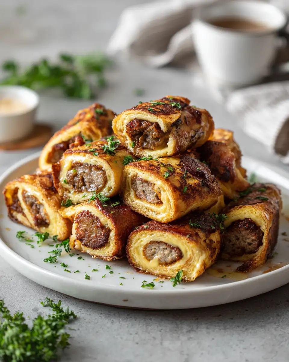 Irresistible Sausage French Toast Roll-ups That Will Transform Your Breakfast - Featured Image