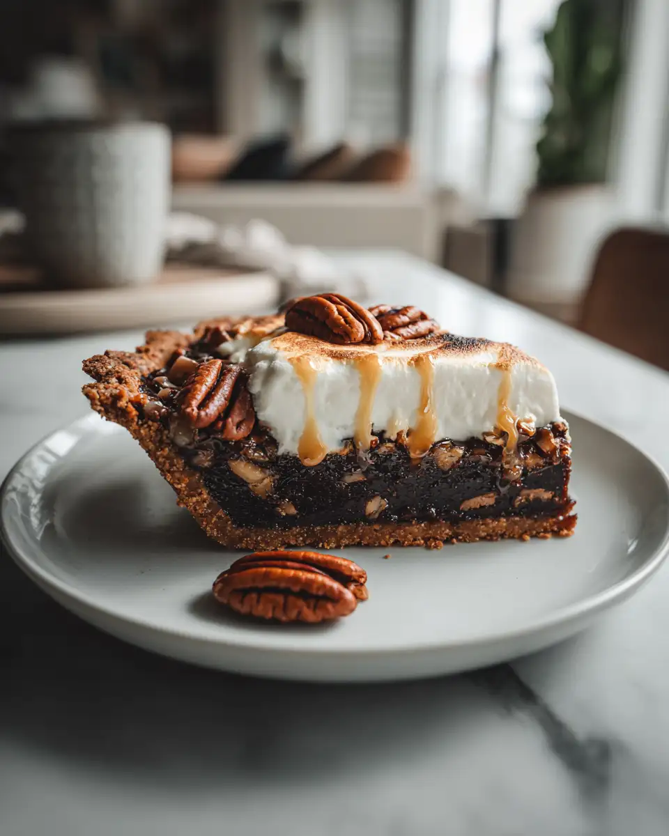 Decadent Delight S’mores Pecan Pie Recipe to Satisfy Your Sweet Tooth - Featured Image
