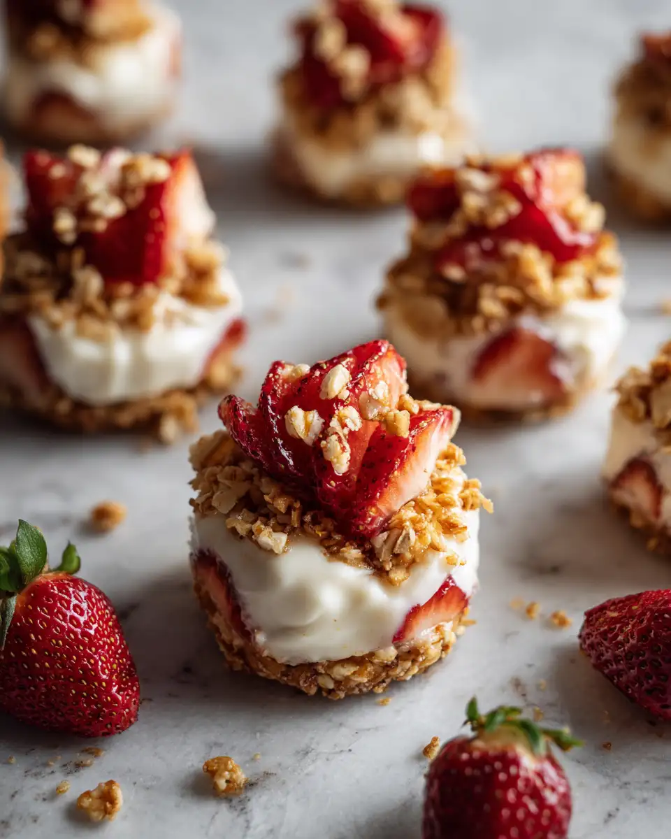 Irresistible Strawberry Cheesecake Crunch Bites Recipe You Have to Try - Featured Image