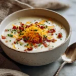 The Best Homemade Loaded Potato Soup That Will Warm Your Soul - Featured Image