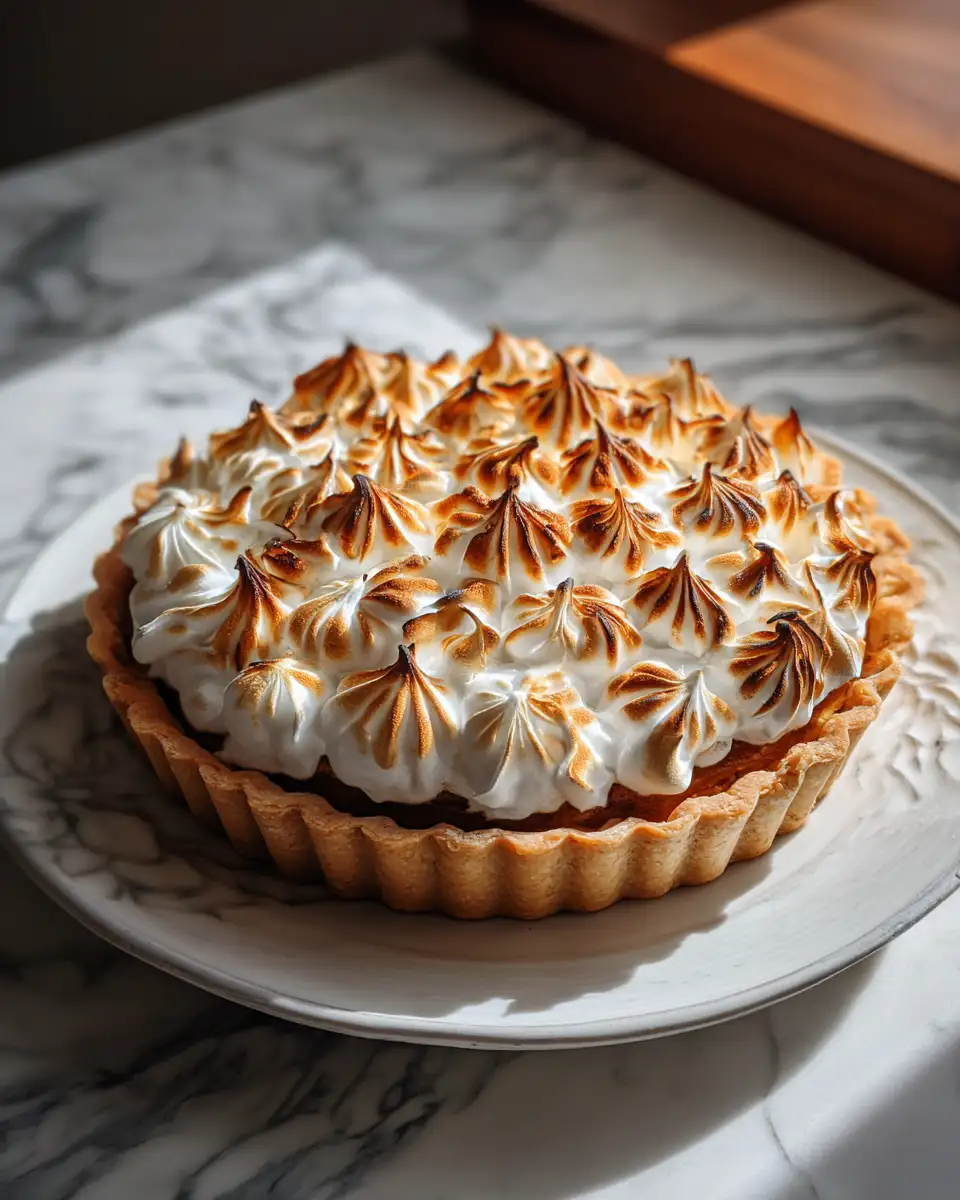 Final dish - Irresistible Toasted Marshmallow Pumpkin Pie Recipe You Need to Try