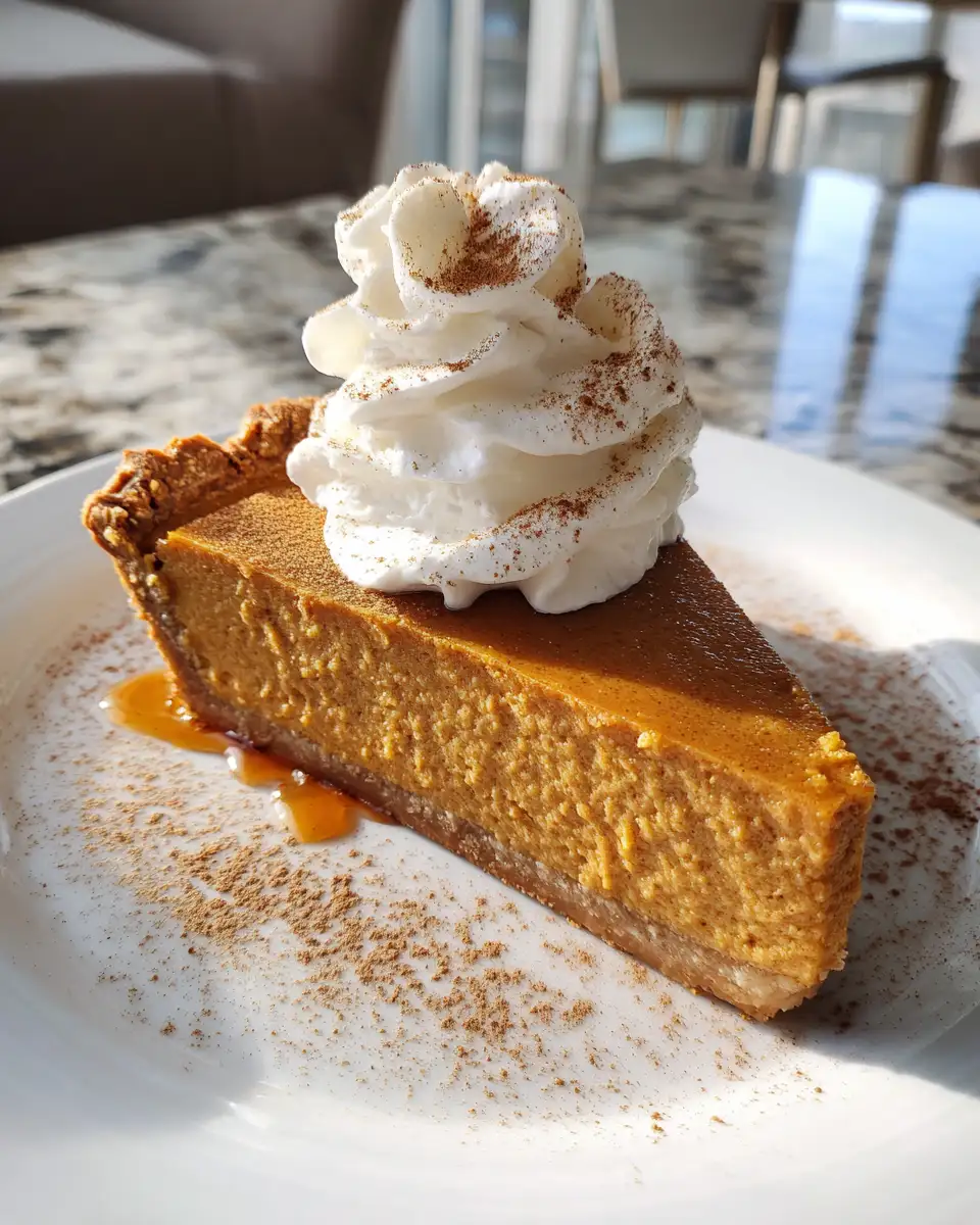 Irresistible Vanilla Bean Pumpkin Pie Recipe That Will Steal the Show - Featured Image