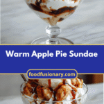 Indulge in the Ultimate Warm Apple Pie Sundae Experience