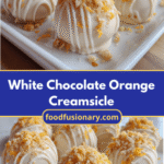 Irresistible White Chocolate Orange Creamsicle Truffles You Have to Try