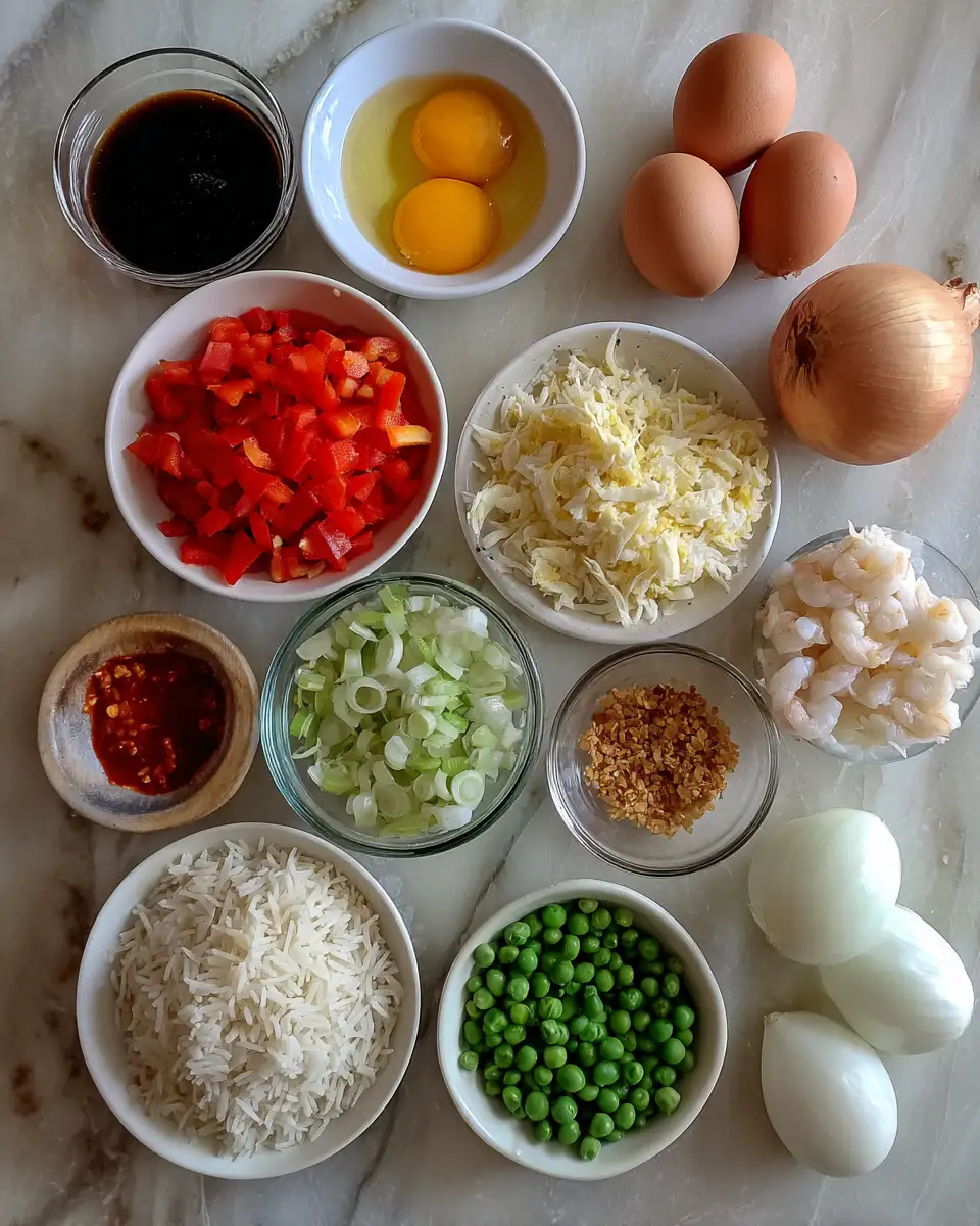 Ingredients for Bang Bang Fried Rice The Ultimate Flavor Explosion You Need to Try