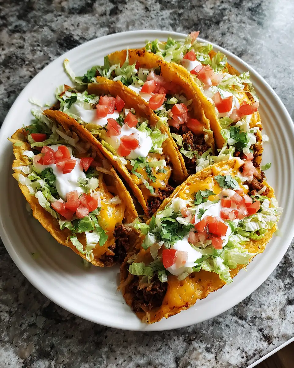 Irresistible Cheesy Oven-Baked Tacos You Need to Try Tonight - Featured Image