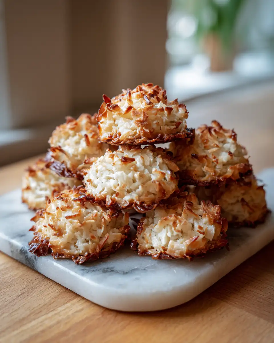 Easy Healthy No Bake Coconut Cookies Recipe You’ll Love - Featured Image