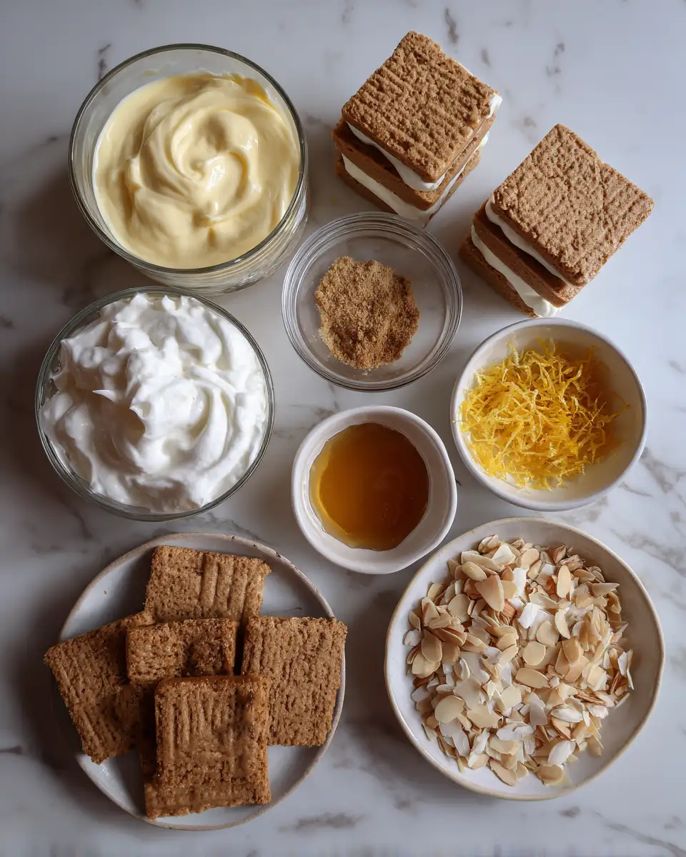 Ingredients for Delightful and Easy Mini Gingerbread Trifles for Every Occasion