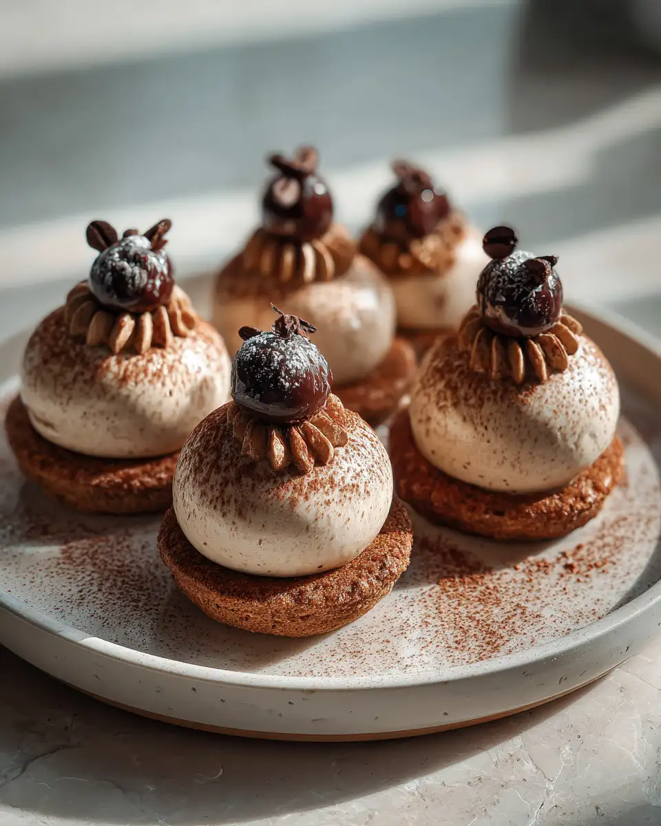 Final dish - Irresistible Gingerbread Latte Mousse Domes You Have to Try