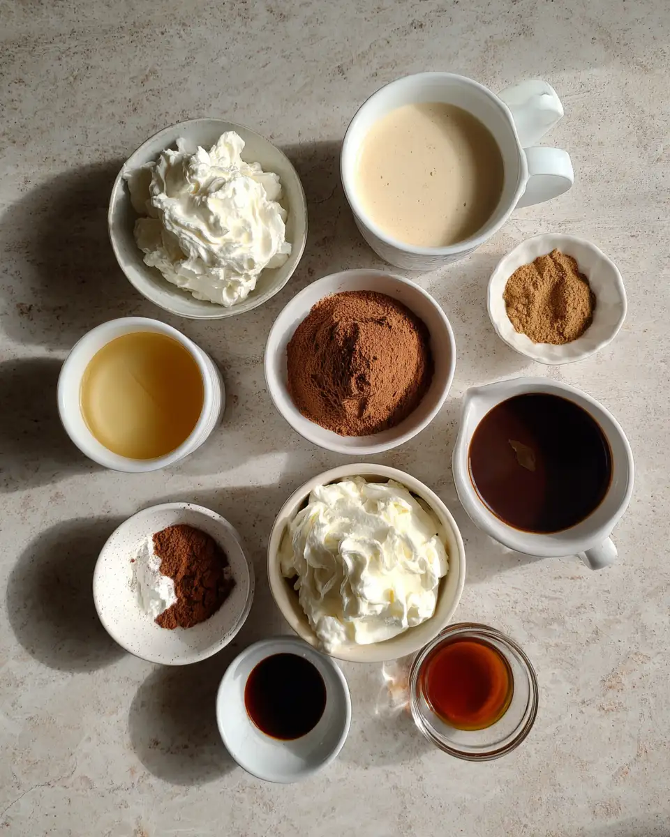 Ingredients for Irresistible Gingerbread Latte Mousse Domes You Have to Try