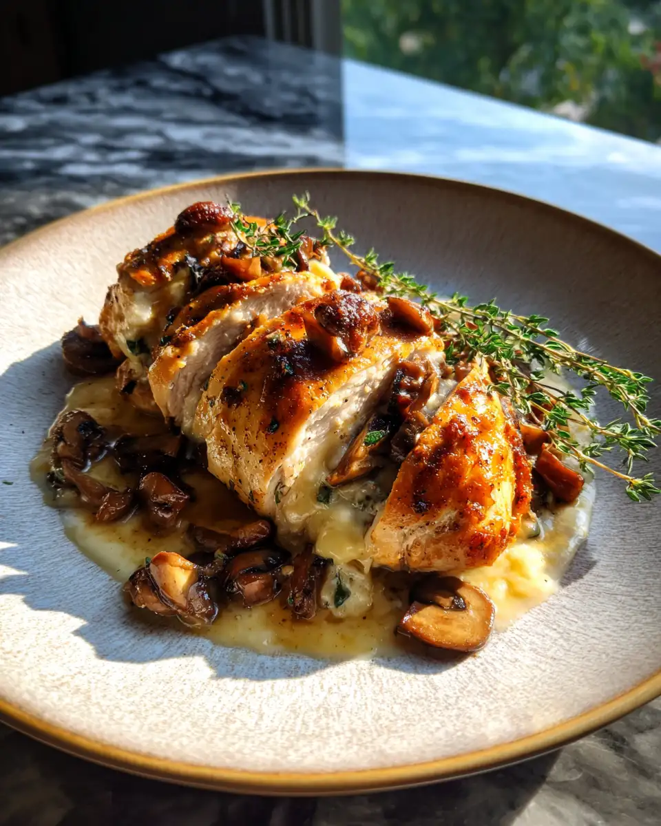 Irresistible Gouda and Mushroom Stuffed Chicken Recipe You Need to Try - Featured Image