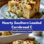 Hearty Southern Loaded Cornbread Casserole That Will Warm Your Soul