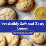 Irresistibly Soft and Zesty Lemon Cookies That Melt in Your Mouth