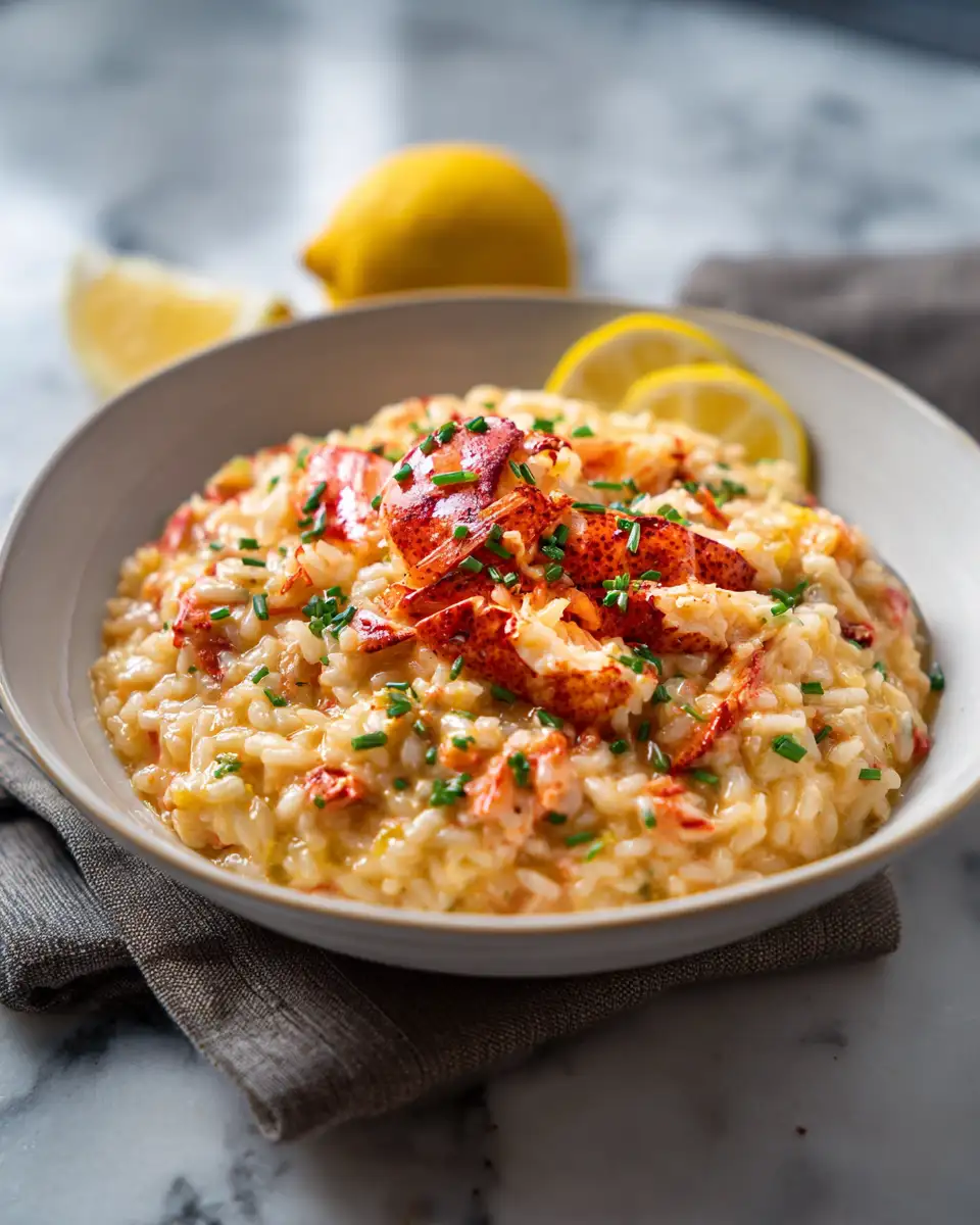 Creamy Lemon Butter Lobster Risotto That Will Steal the Show - Featured Image