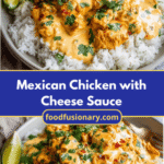 Irresistible Mexican Chicken with Creamy Cheese Sauce Recipe