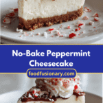 Irresistible No-Bake Peppermint Cheesecake Recipe for the Holidays