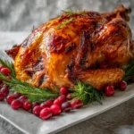 Perfect Cranberry Orange Glazed Turkey Recipe for a Festive Feast - Featured Image