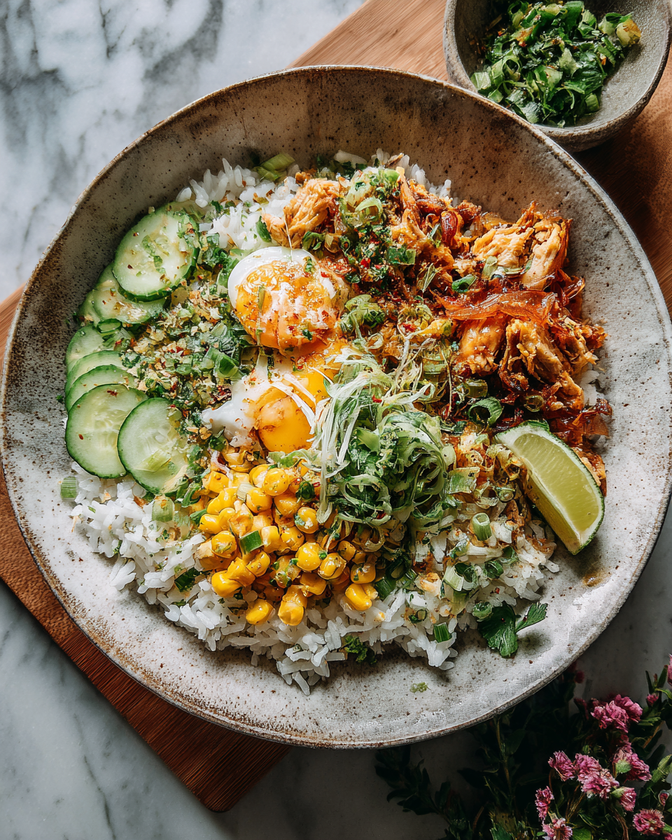Savory Chicken Rice Bowl with a Flavor-Packed Street Corn Twist - Featured Image
