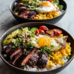 Irresistible Street Corn Steak Rice Bowls That Will Elevate Your Dinner Game - Featured Image