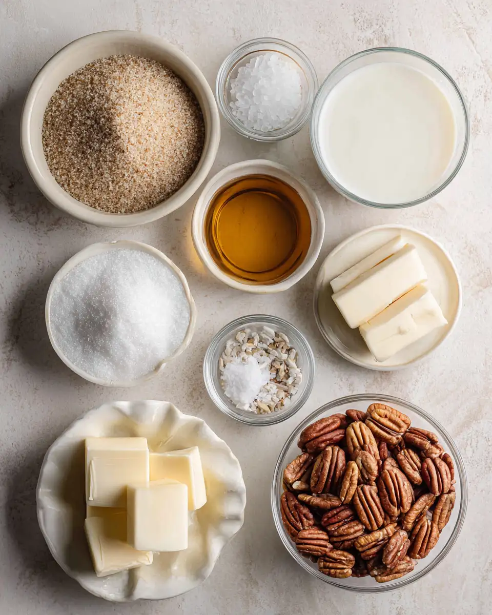 Ingredients for Irresistible Vanilla Pecan Pralines Recipe You Need to Try Today