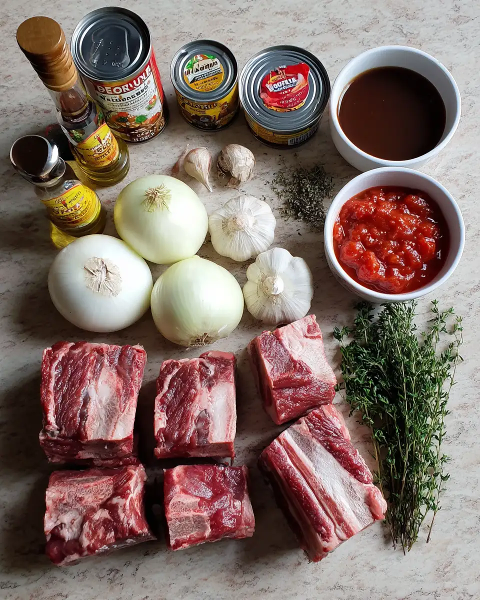 Ingredients for Melt-in-Your-Mouth Beef Short Ribs Recipe You Need to Try