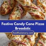 Festive Candy Cane Pizza Breadsticks That Will Sweeten Your Holiday Gatherings