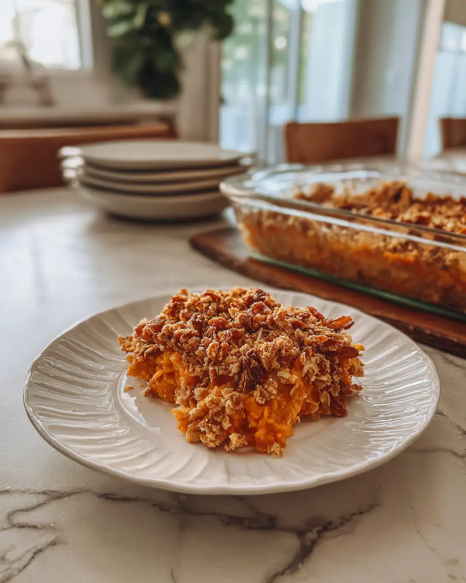 Irresistible Pioneer Woman Sweet Potato Crunch Casserole Recipe You Need to Try - Featured Image