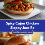 Spice Up Dinner with This Irresistible Cajun Chicken Sloppy Joes Recipe