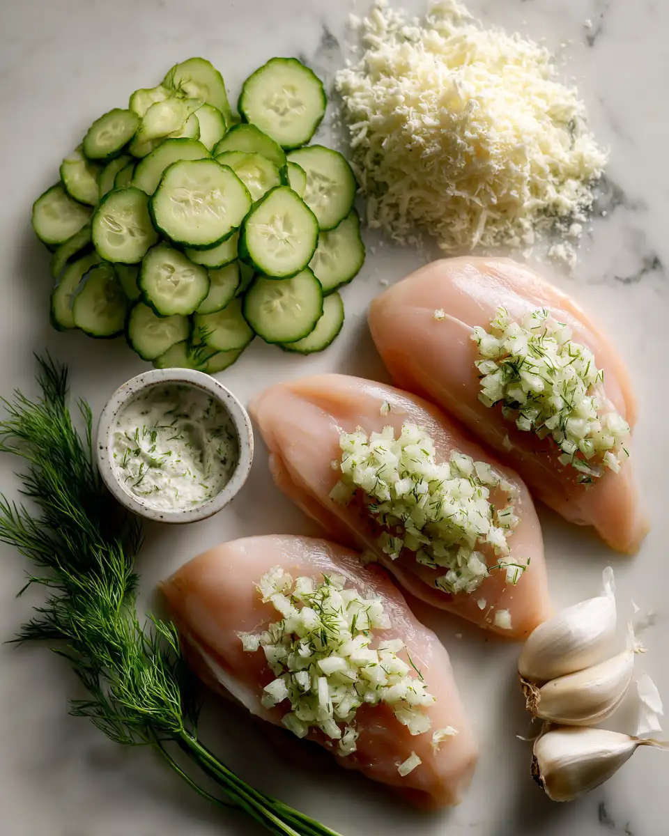 Ingredients for Tangy Dill Pickle Parmesan Chicken Recipe That Will Wow Your Taste Buds